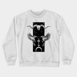 skull Crewneck Sweatshirt